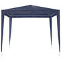 Voir la diapositive 5 : VIDAXL Tente de reception 2,5x2,5 m bleu