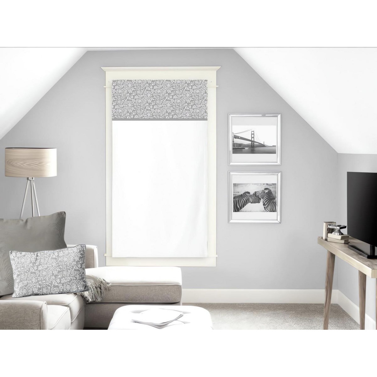 SOLEIL D'OCRE Brise bise pur coton VINTAGE gris, par Soleil d'Ocre