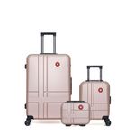 SWISS KOPPER SWISS KOPPER - LOT DE 3 - Valises grand format, cabine XXS et vanity USTER. Coloris disponibles : Bleu, Beige, Rose, Noir, Vert, Gris