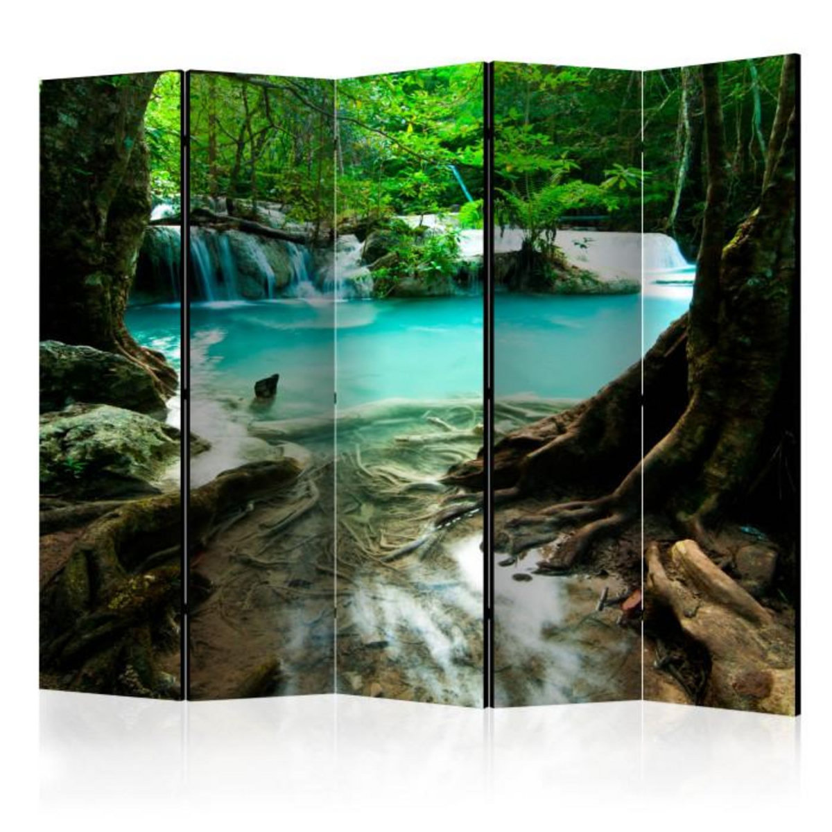 Paris Prix Paravent 5 Volets  Crystal Clear Water  172x225cm