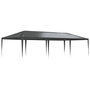 Voir la diapositive 2 : VIDAXL Tente de reception professionnelle 4x9 m Anthracite 90 g/m^2