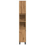 Voir la diapositive 4 : VIDAXL Armoire de salle de bain chene artisanal 30x30x190 cm