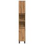 Voir la diapositive 4 : VIDAXL Armoire de salle de bain chene artisanal 30x30x190 cm