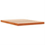 Voir la diapositive 4 : VIDAXL Cadre de lit sans matelas cire marron 140x190cm bois pin massif