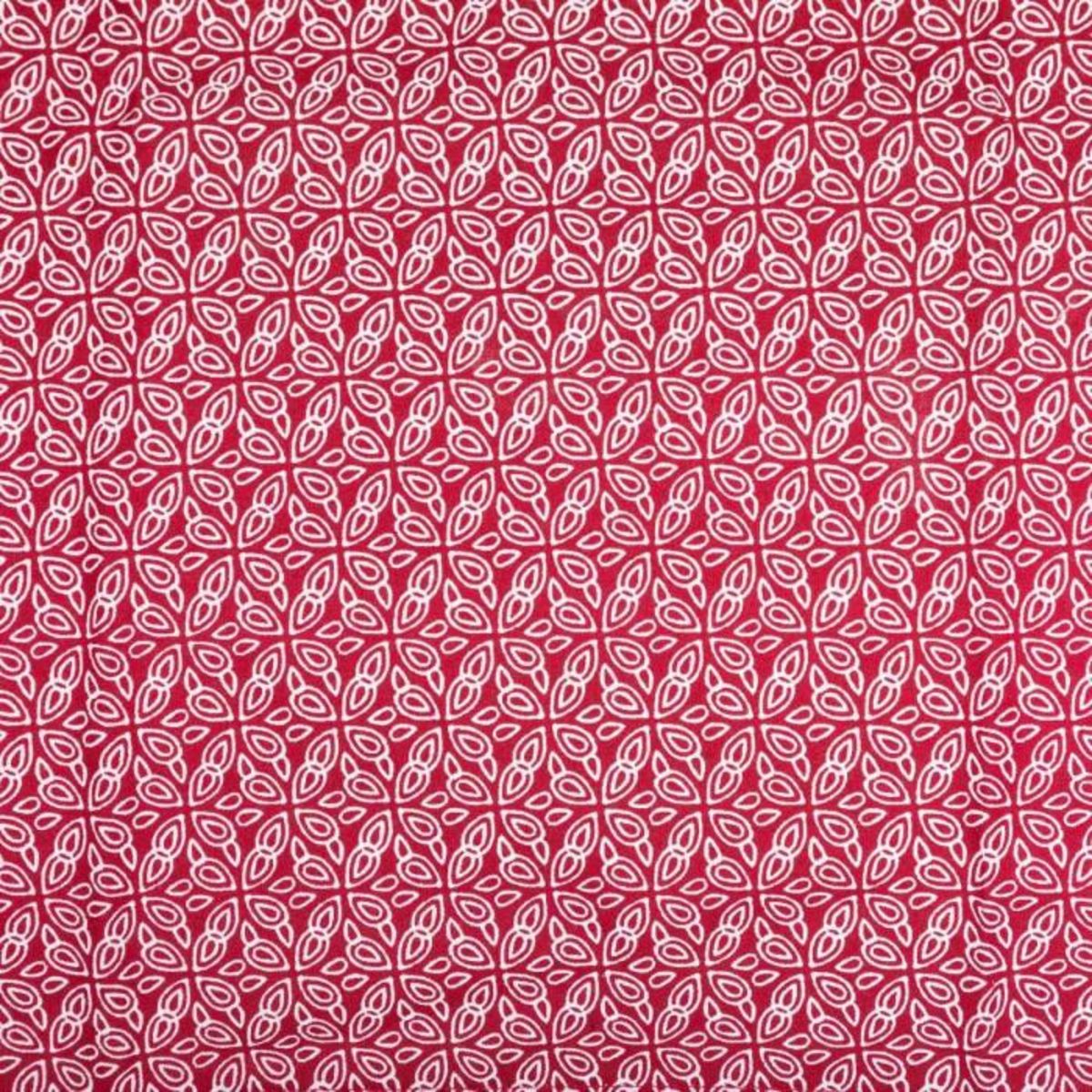 ATMOSPHERA Tablier de Cuisine Imprimé  Olia  80cm Rouge