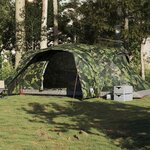 VIDAXL Tente familiale a dome 6 personnes camouflage impermeable