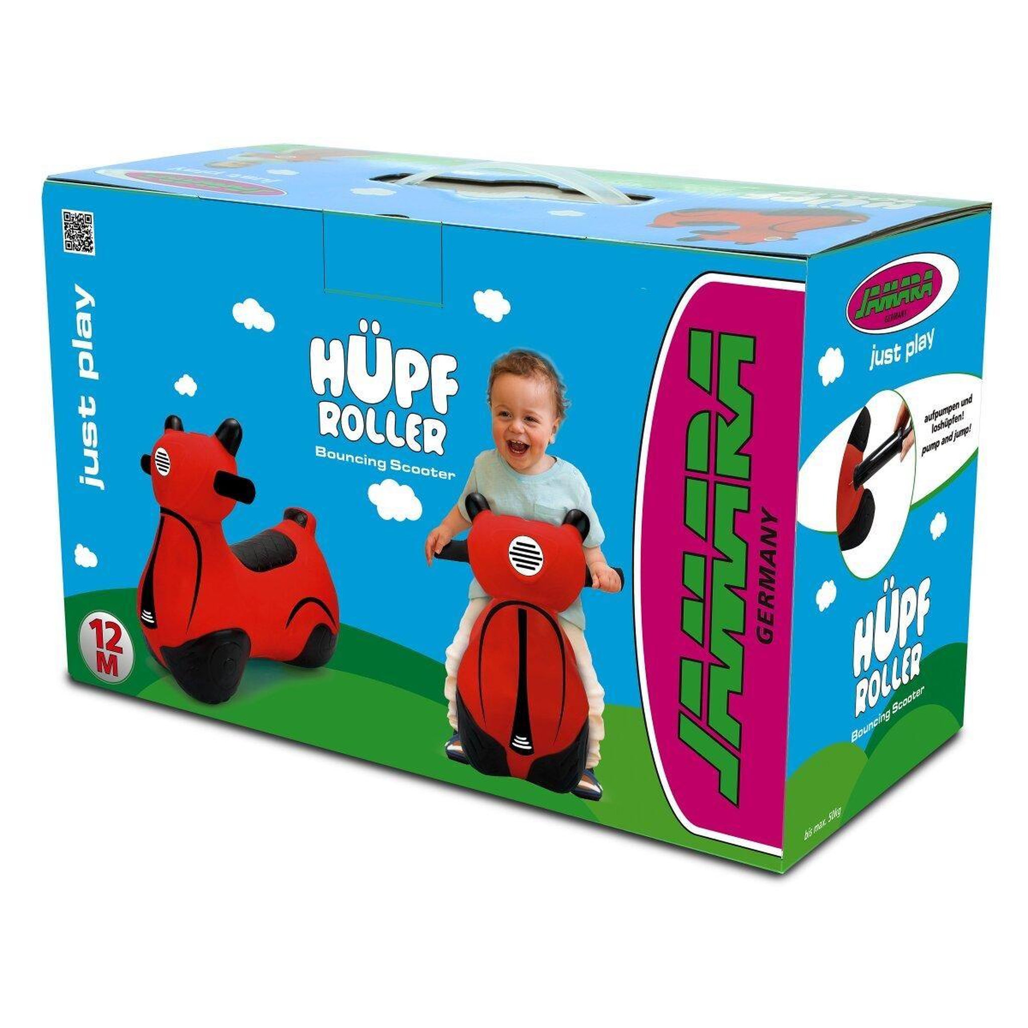 Voir la diapositive 4 : Jamara Trougeinette sautent hoppydoo rouge avec pompe