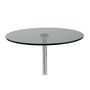 Voir la diapositive 3 : Paris Prix Table d'Appoint en Marbre  Lana  53cm Gris & Blanc