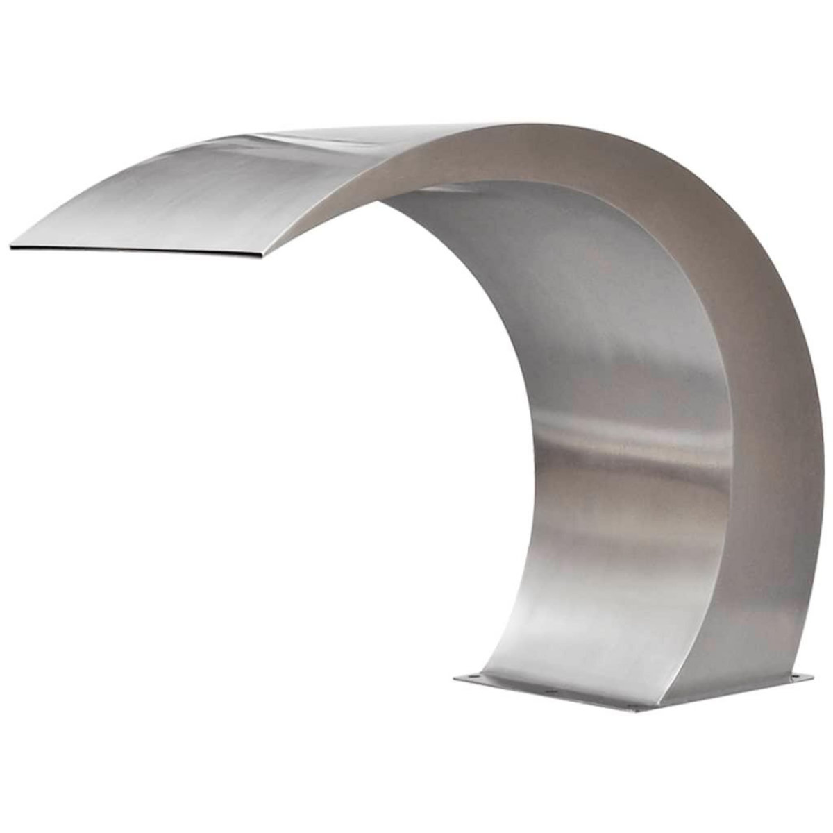 VIDAXL Fontaine cascade de piscine Acier inoxydable 45 x 30 x 60 cm