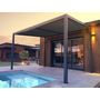Voir la diapositive 3 : DCB GARDEN Pergola bioclimatique à lames orientables aluminium TRAMONTO