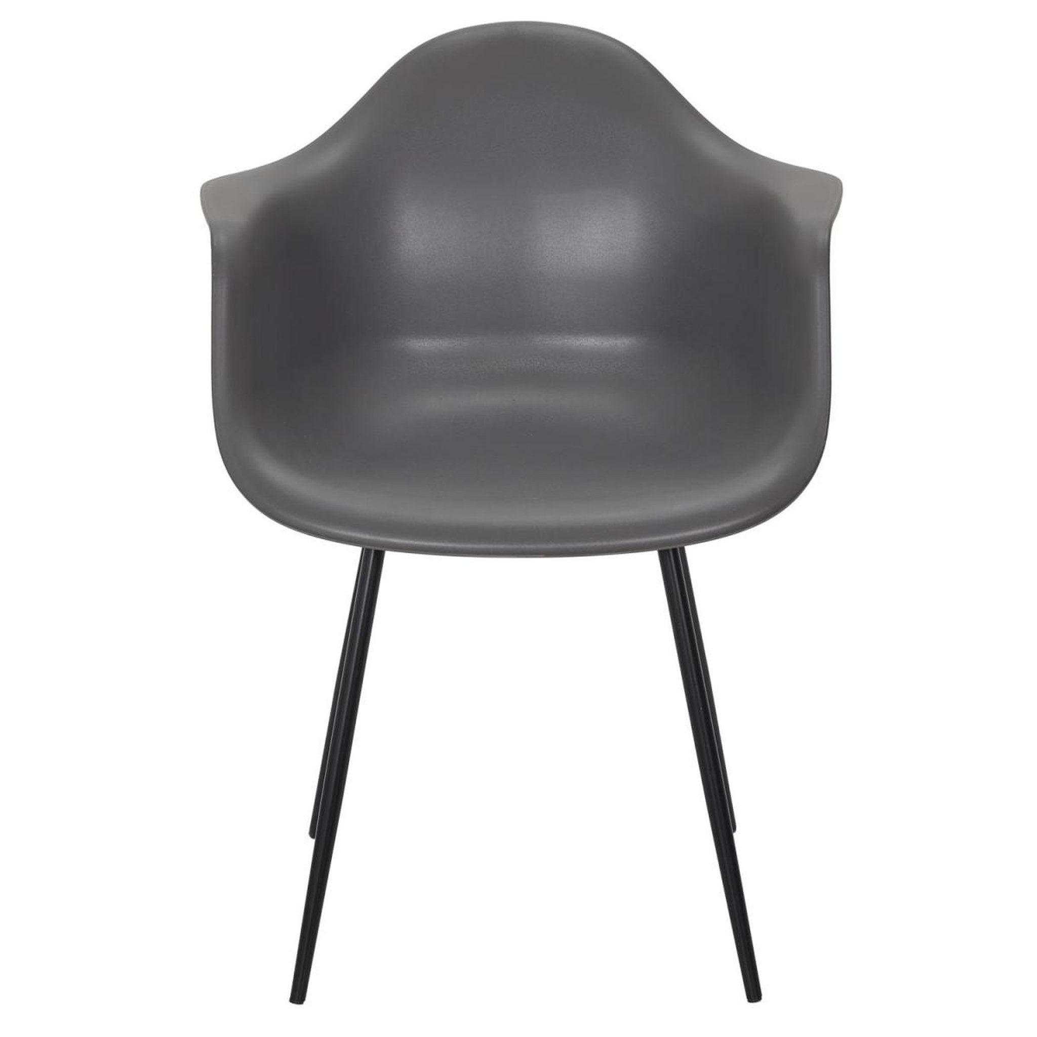 Voir la diapositive 3 : The Home Deco Factory Lot de 4 chaises fauteuil  gustav  85cm gris