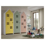 Voir la diapositive 2 : Vipack Combinaison D'armoires 3 Parties Casami Bruges jaune vert rose