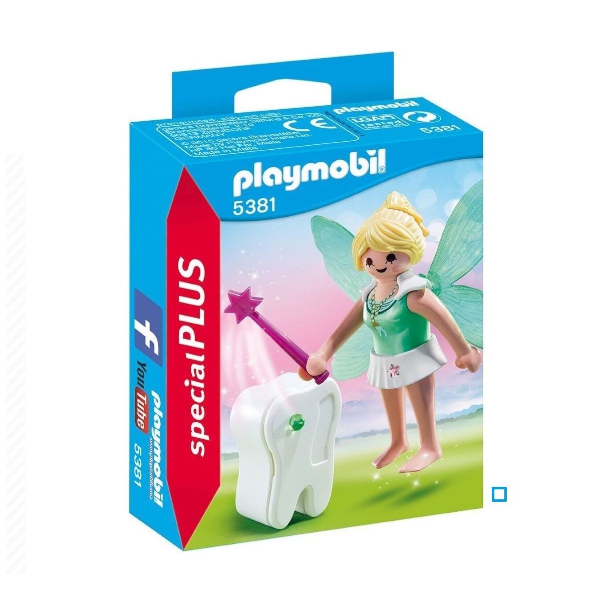 PLAYMOBIL Fairies 5381 - Fée avec boîte à dents de lait 