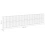 Voir la diapositive 6 : VIDAXL Mur en gabion avec couvercles Acier galvanise 900x30x200 cm