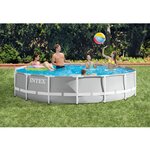 INTEX Piscine tubulaire ronde - 457x107cm - PRISM