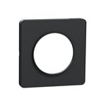 Schneider Electric Plaque ODACE Touch Anthracite 1 poste SCHNEIDER ELECTRIC S540802