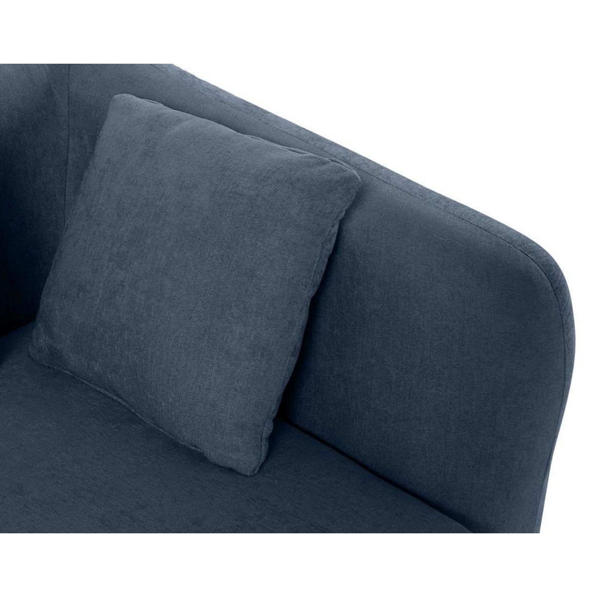 LISA DESIGN Ikare - module d'assise d'angle droit - en tissu