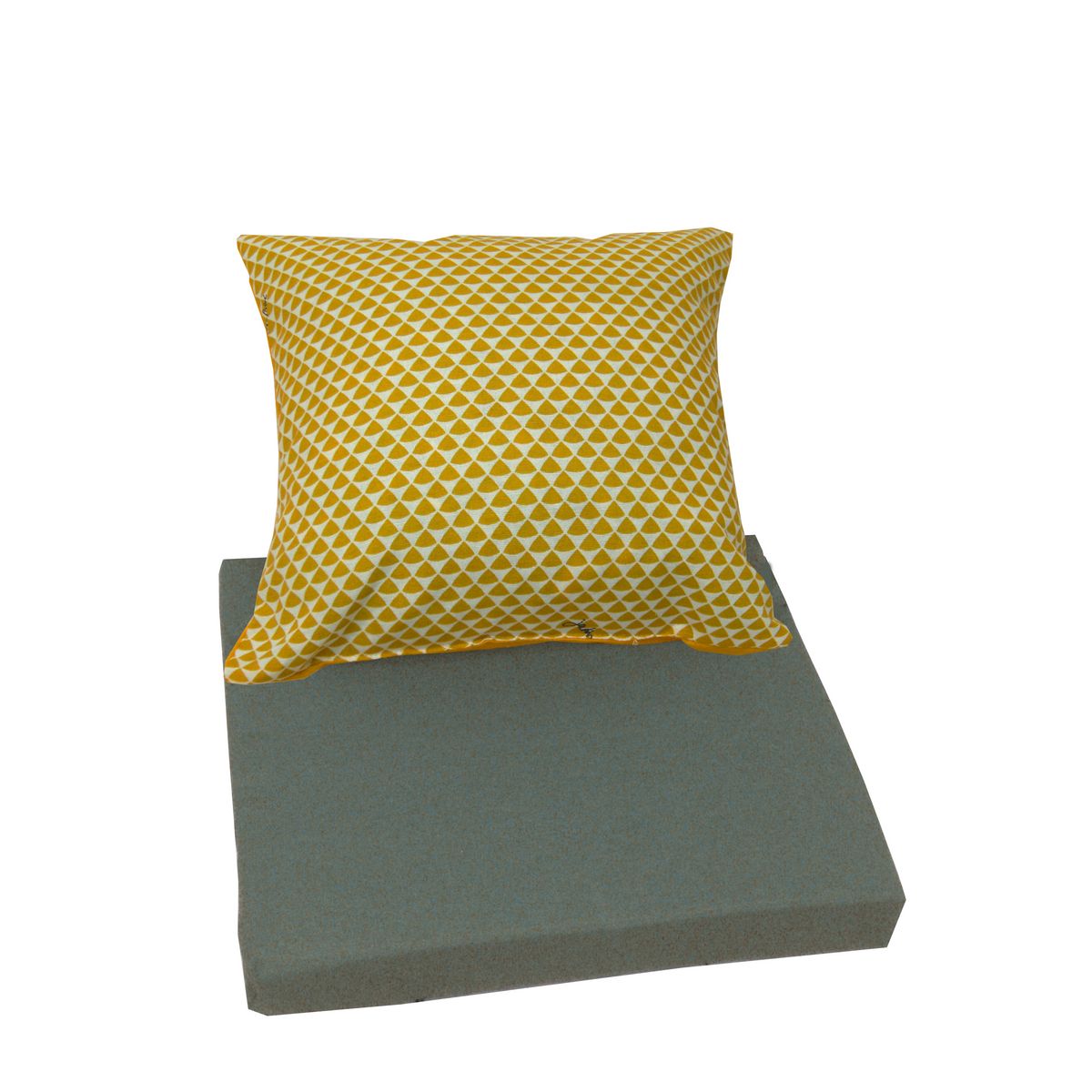 Lot de 2 coussins pour salon de jardin safran COFFEE SET FJORD