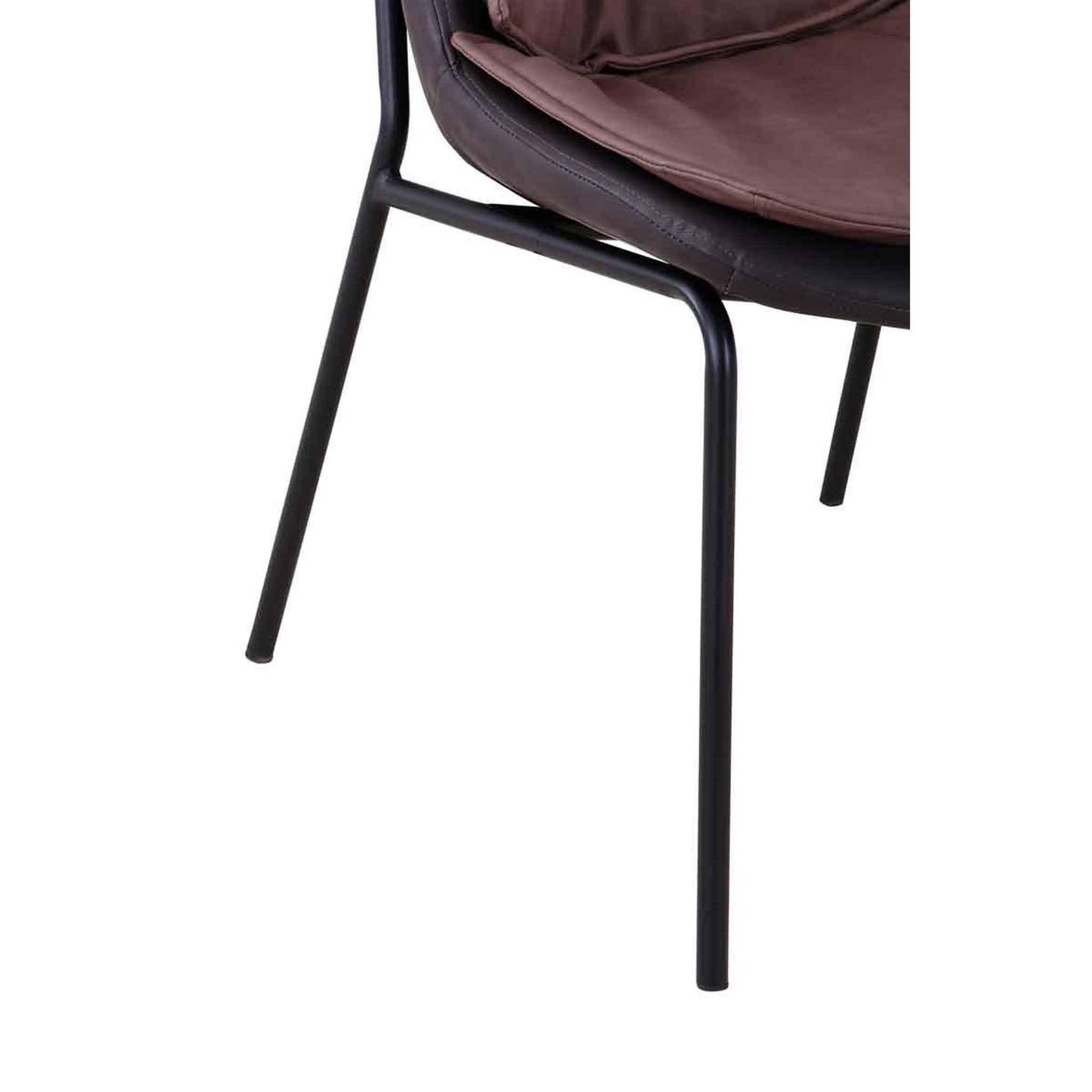Voir la diapositive 6 : Paris Prix Chaise design  brady  84cm marron clair & foncé