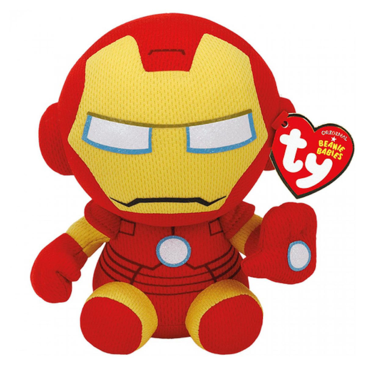 Ty Marvel Beanie Babies Small - Iron Man