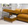 Voir la diapositive 4 : LISA DESIGN Brooke - canapé d'angle gauche - convertible avec coffre - 4 places - en velours