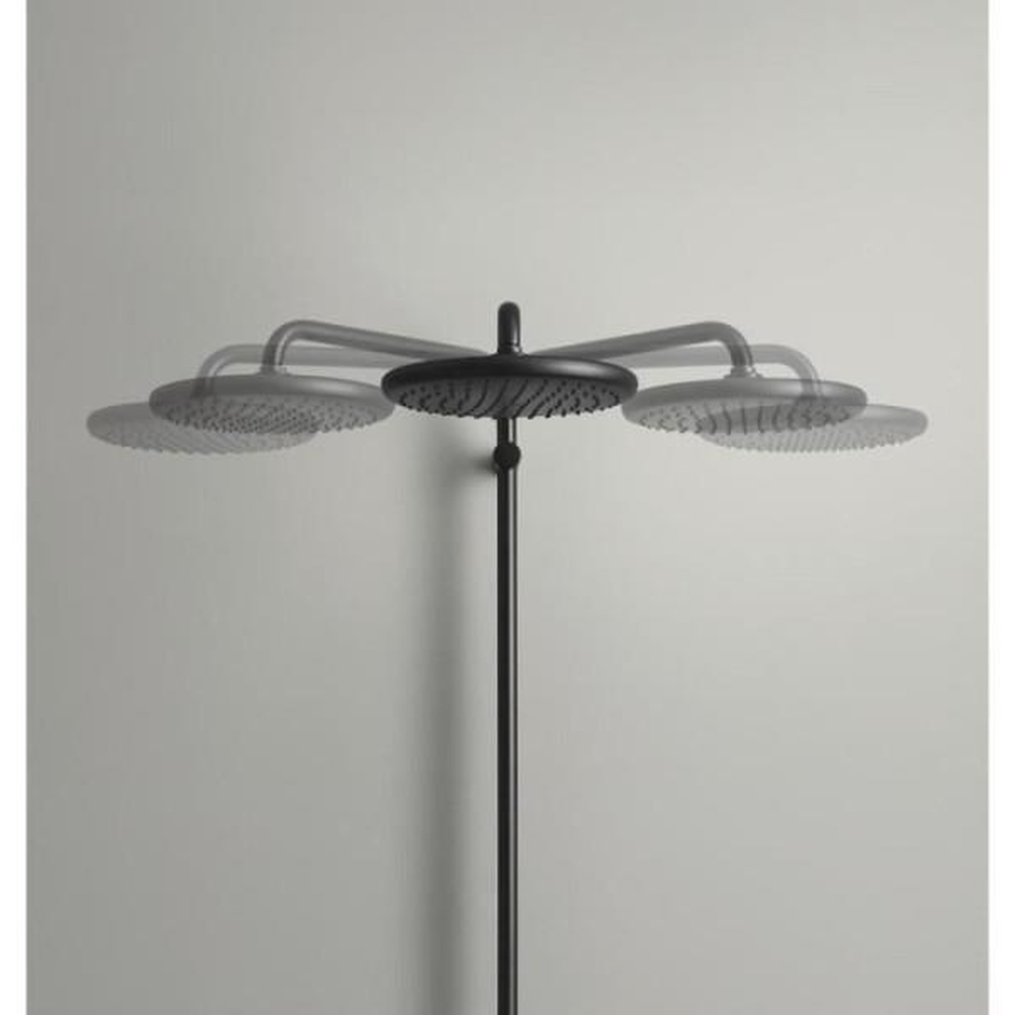 Voir la diapositive 5 : Grohe Colonne de douche avec mitigeur thermostatique - economie d'eau - grohe vitalio start system 250 - noir mat - 266772431
