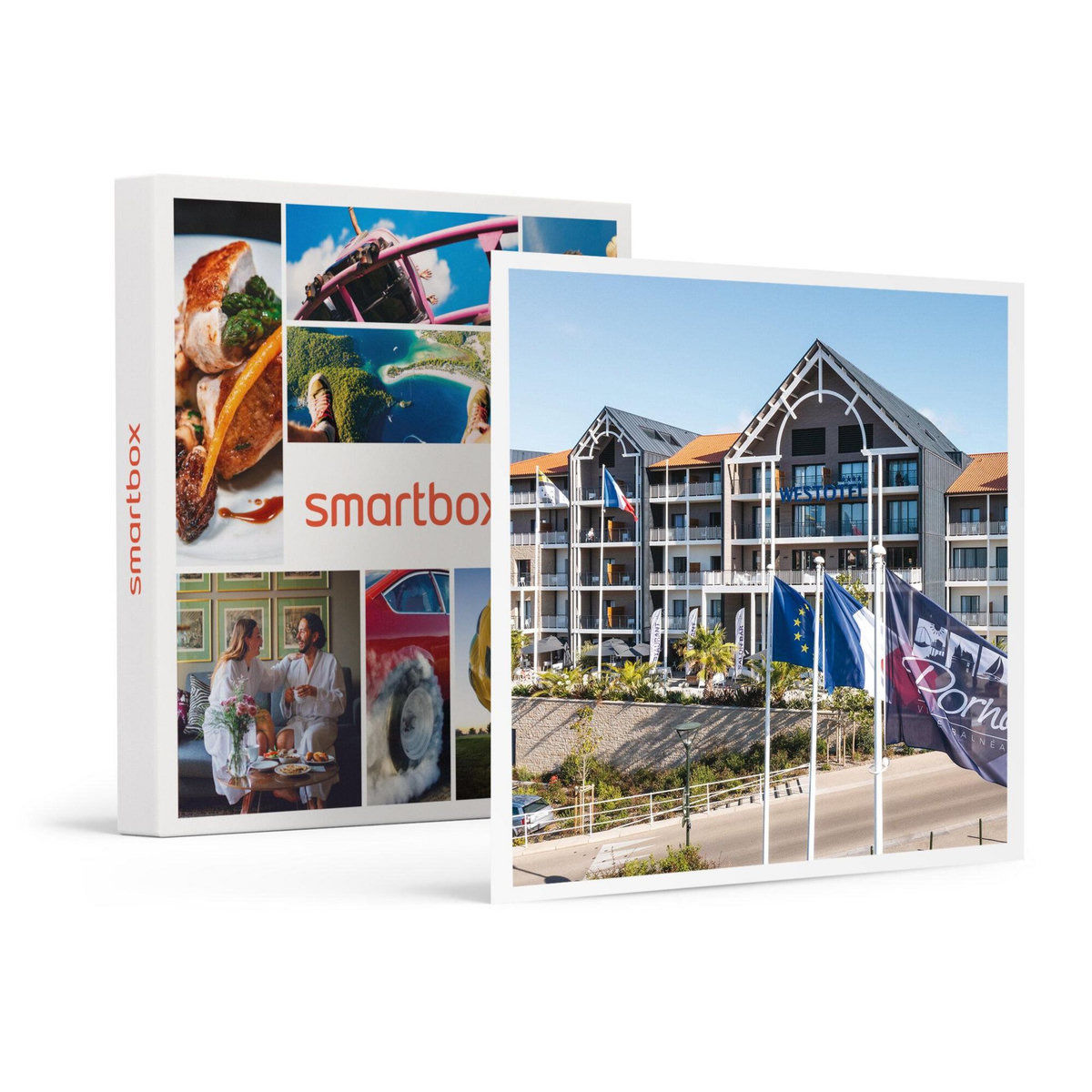 Smartbox 2 jours en suite dans un hôtel balnéaire 4* à Pornic avec dîner et accès à l'espace bien-être - Coffret Cadeau Séjour