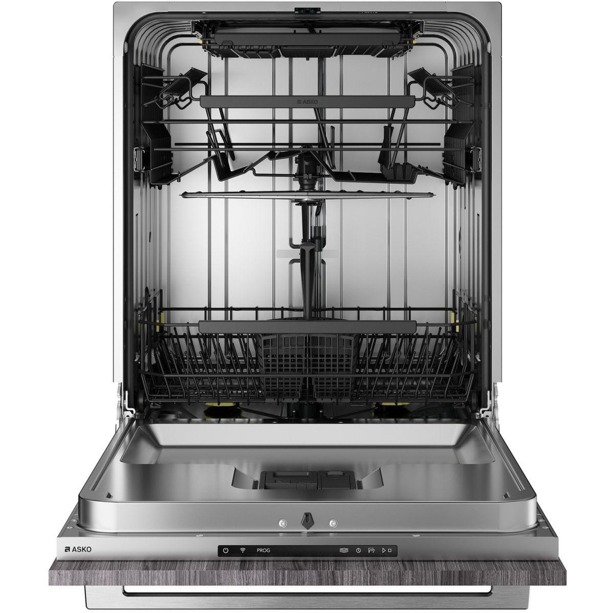 Voir la diapositive 3 : ASKO Lave vaisselle encastrable DSD544B écran tactile et bras de lavage inox
