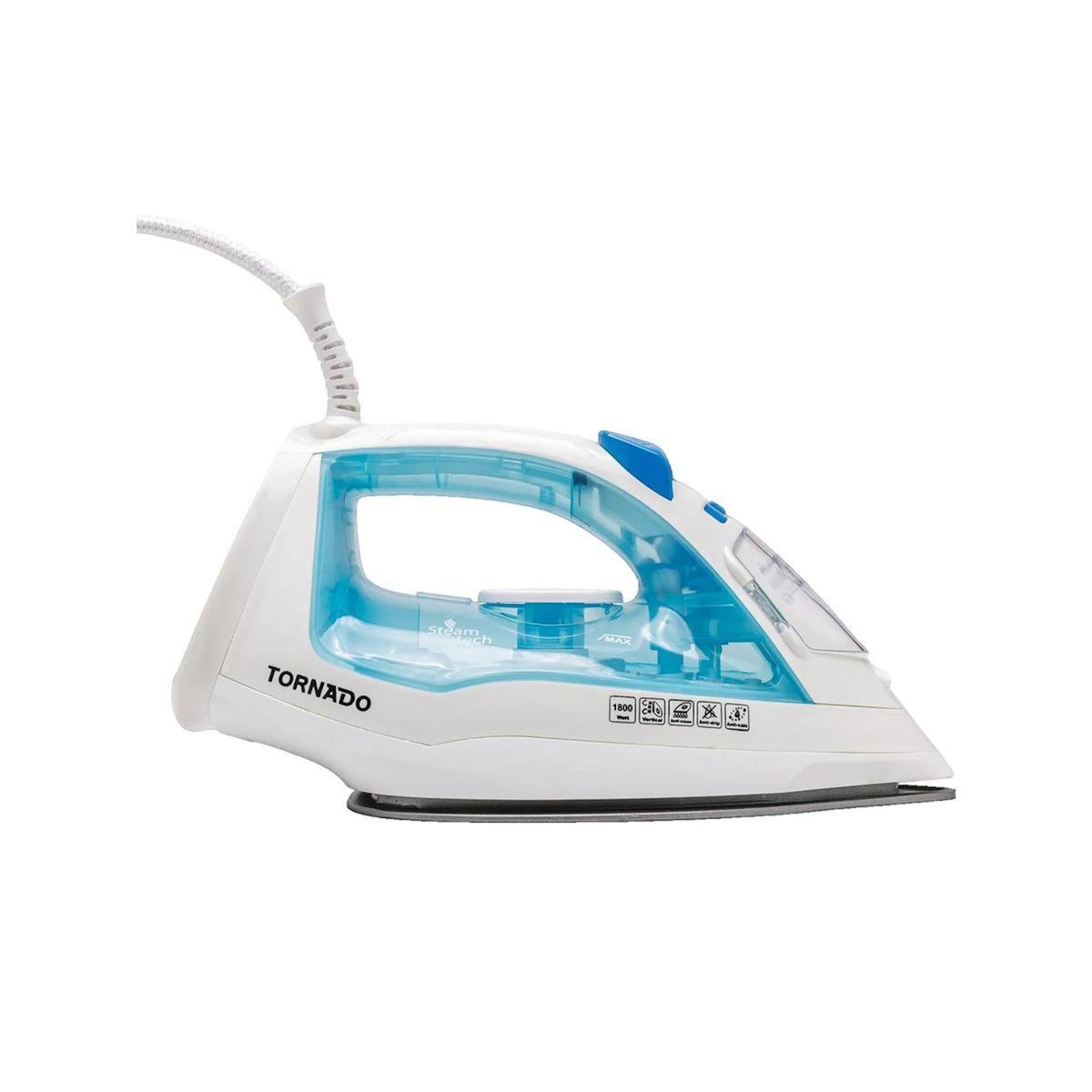 TORNADO Fer à vapeur Tornado TST-1800B Puissance 1800 W