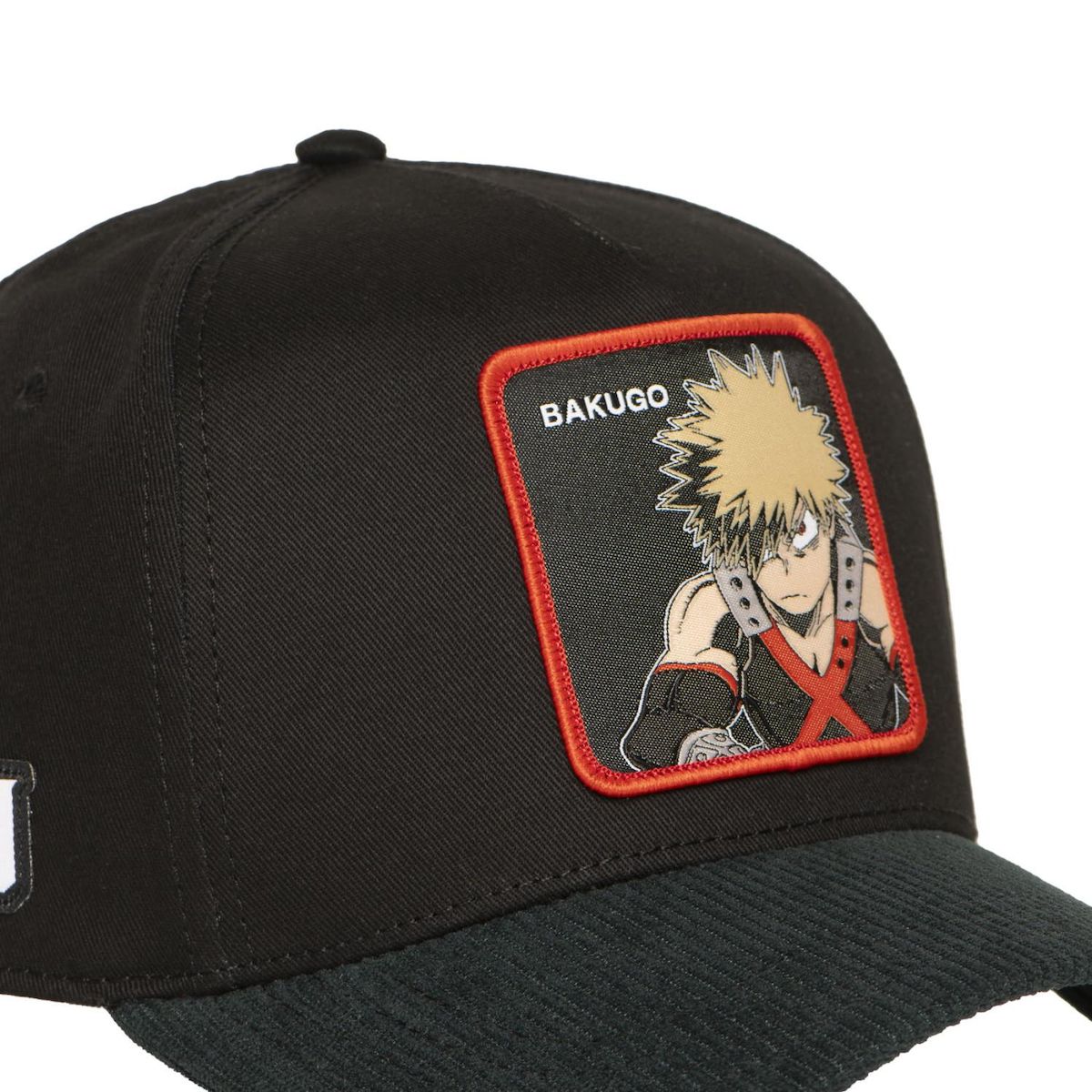 CAPSLAB Casquette trucker prenium semi curved Logo Bakugo