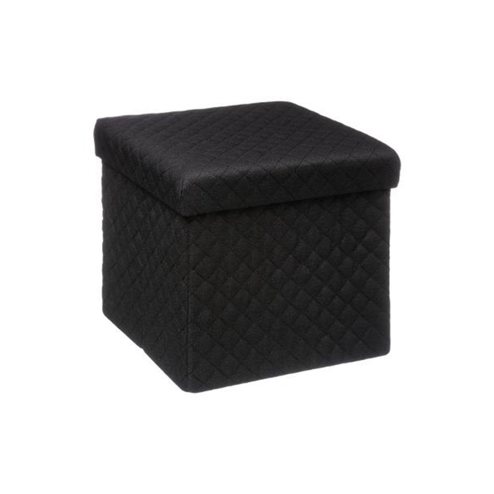 Voir la diapositive 1 : FIVE Pouf Carré Design  Mix N'Modul  31cm Noir