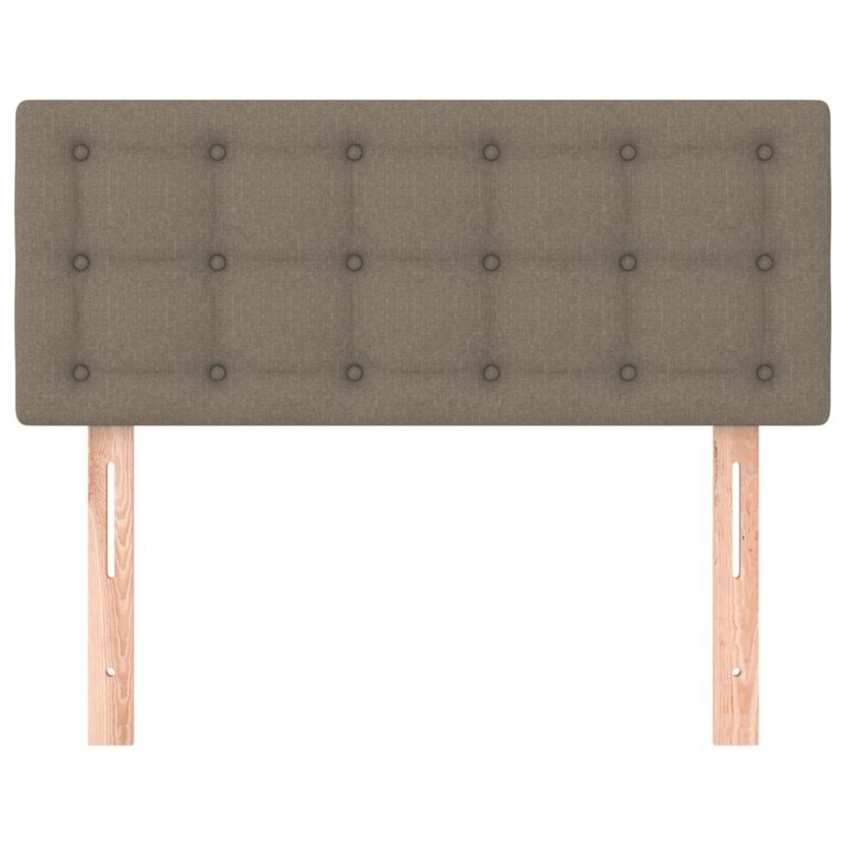 VIDAXL Tete de lit Taupe 80x5x78/88 cm Tissu