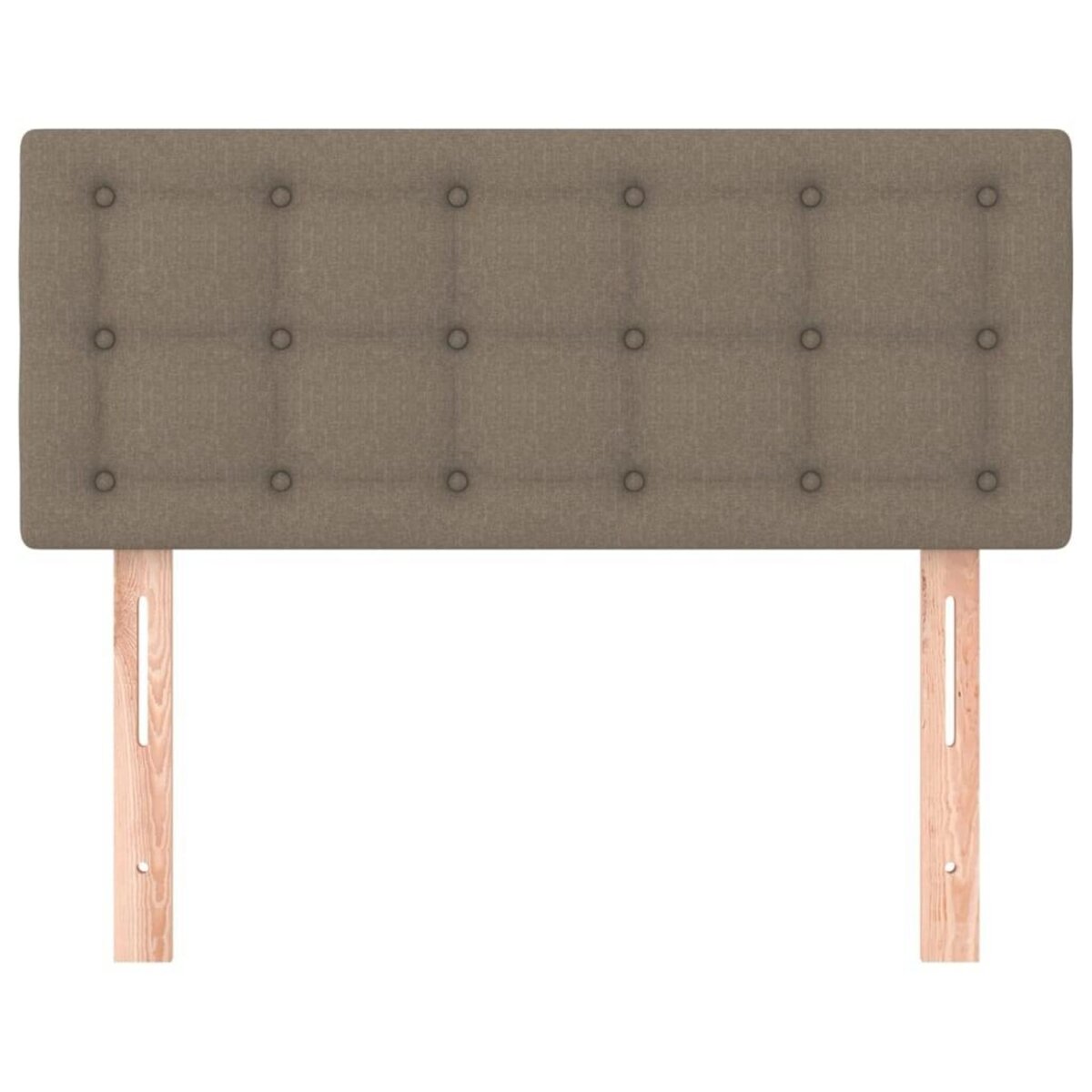 VIDAXL Tete de lit Taupe 80x5x78/88 cm Tissu