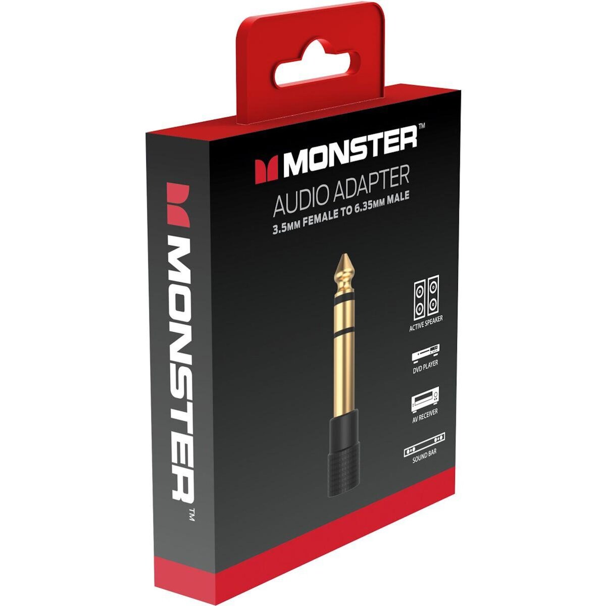 Monster Cable Adaptateur Jack AUDIO ADAPTATEUR JACK 6.5MM M/F