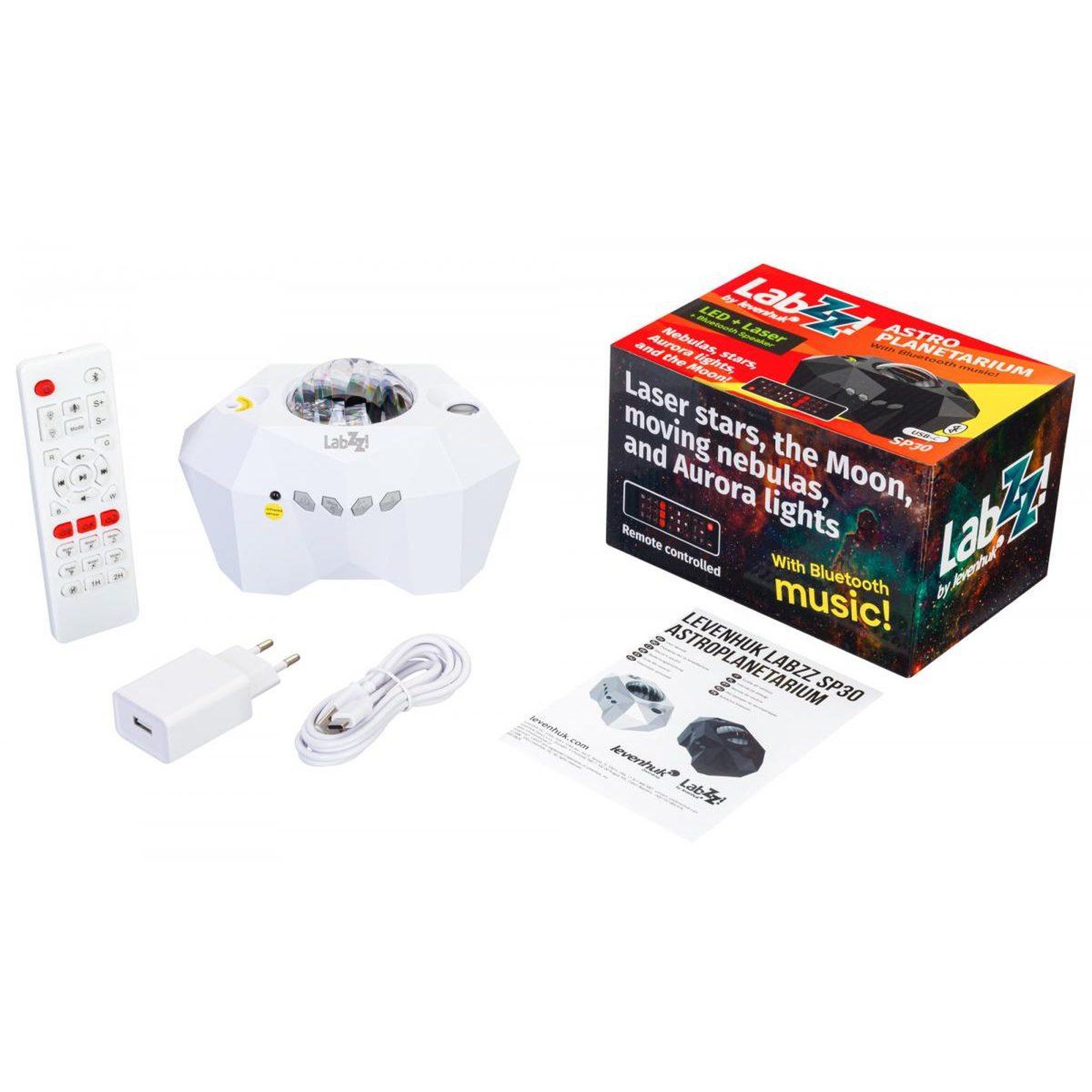 Voir la diapositive 2 : LEVENHUK Labzz sp30 astroplanetarium white