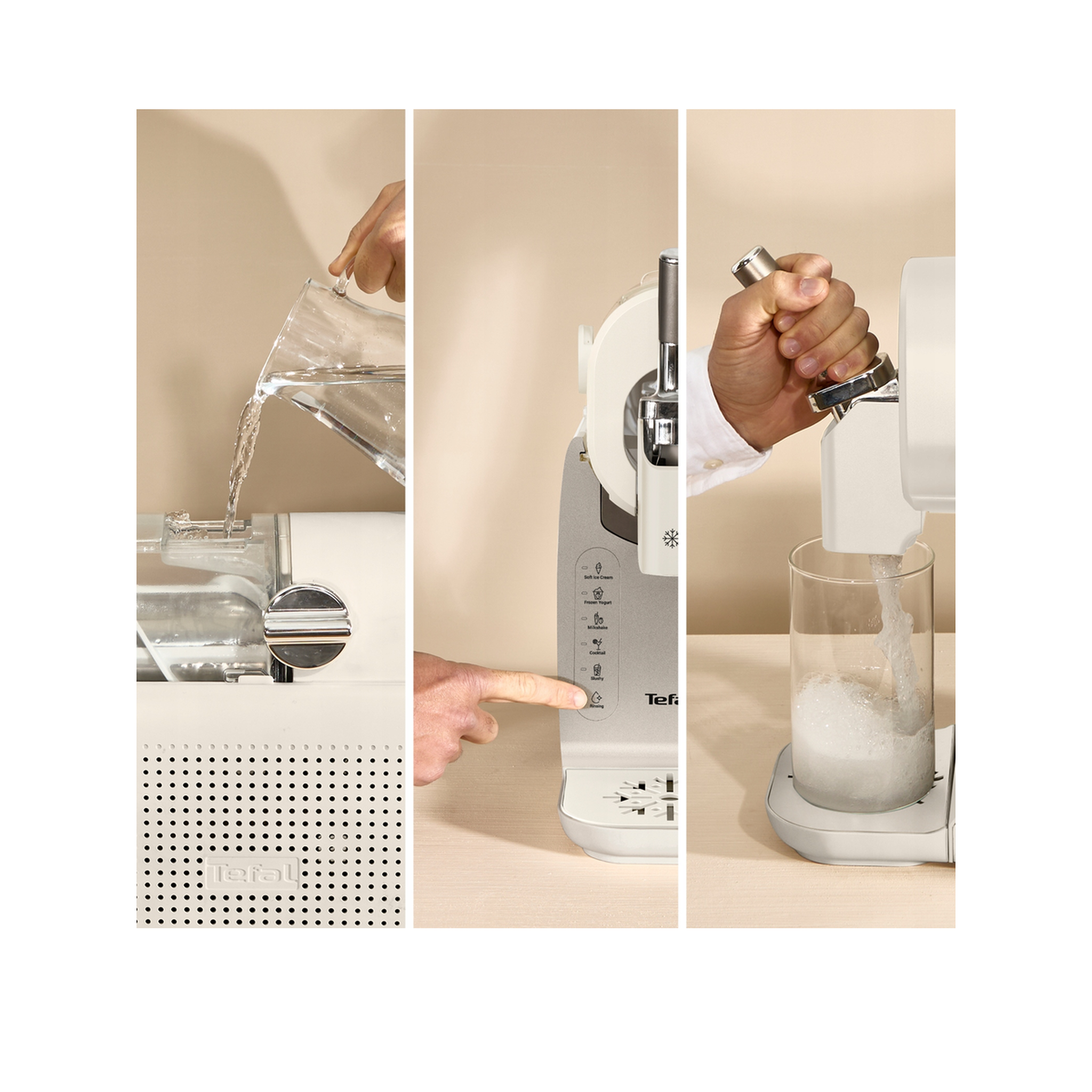 Voir la diapositive 6 : TEFAL machine à glace Freezi 1.4L