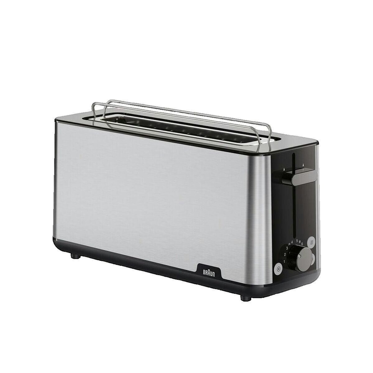 BRAUN Grille-pain Braun HT1610BK fente extra-large
