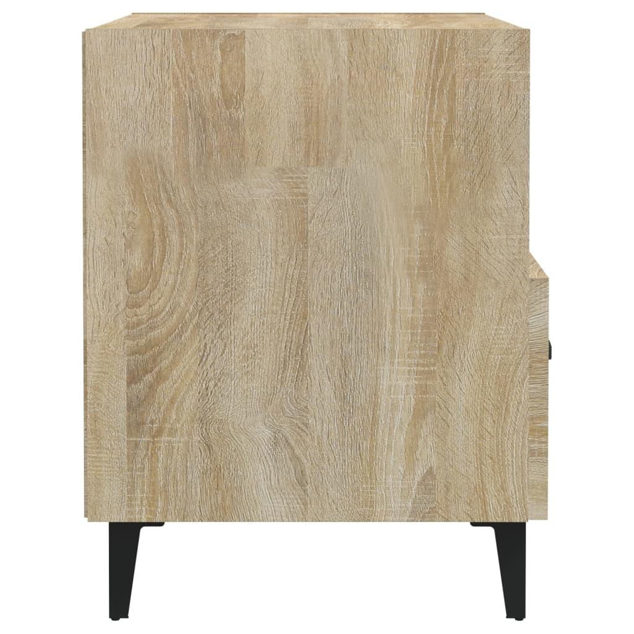 Voir la diapositive 5 : VIDAXL Tables de chevet 2 pcs Chene Sonoma Bois d'ingenierie