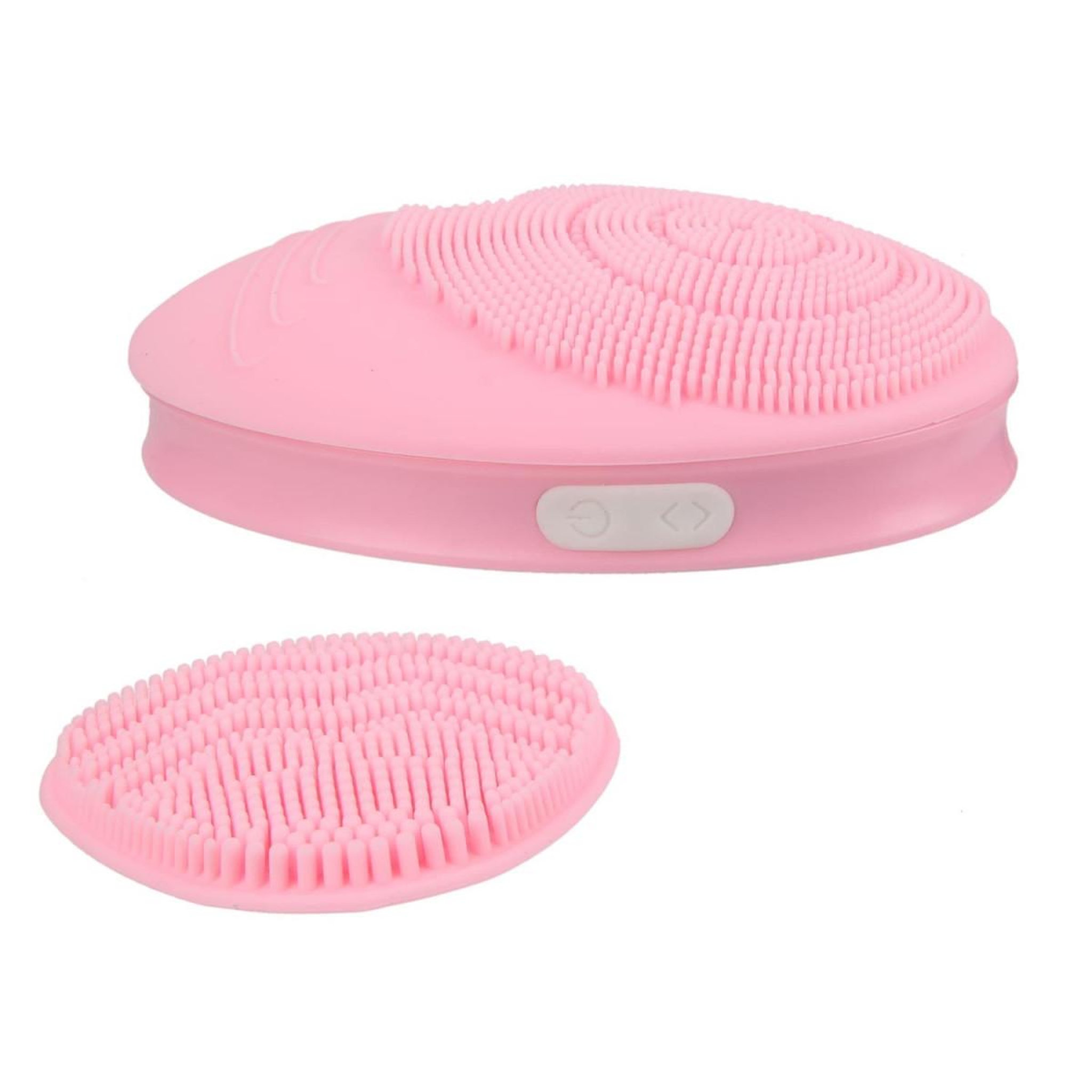 Cosmetic Club Brosse nettoyante visage  électrique  10cm rose