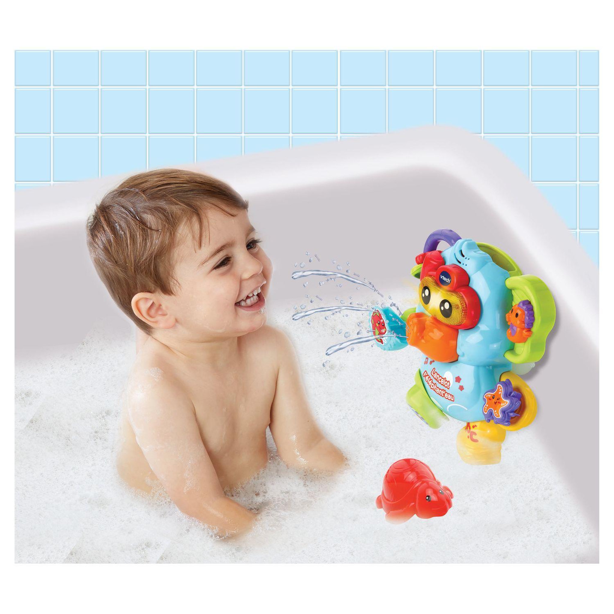 Voir la diapositive 3 : VTECH Lancelot l'Éléphant'eau 
