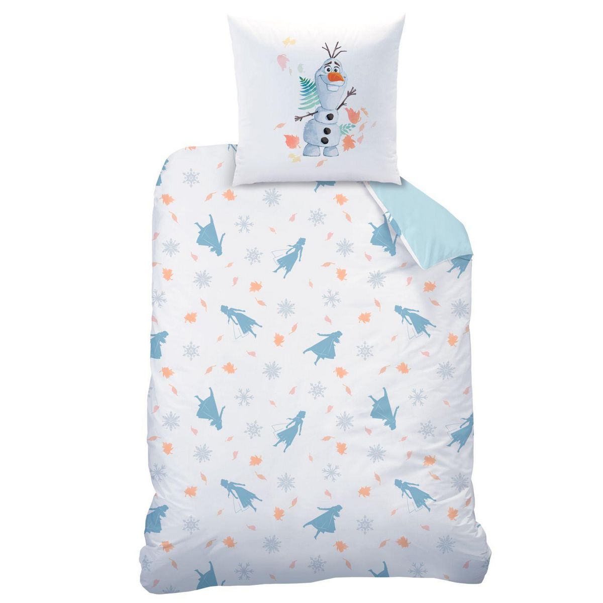Frozen Parure housse de couette enfant en coton 57 fils FROZEN