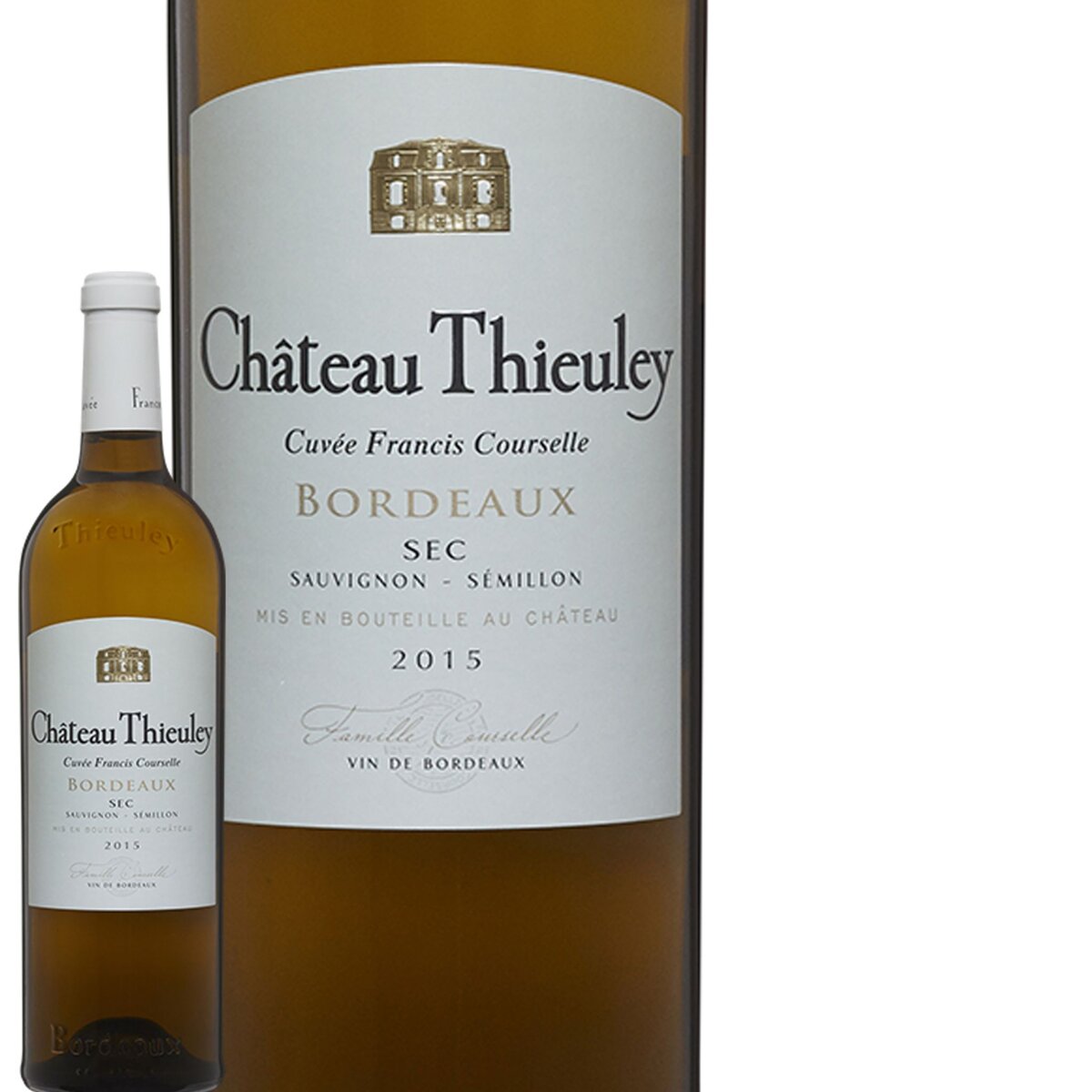 Château Thieuley Réserve Francis Courselle Bordeaux Blanc 2015