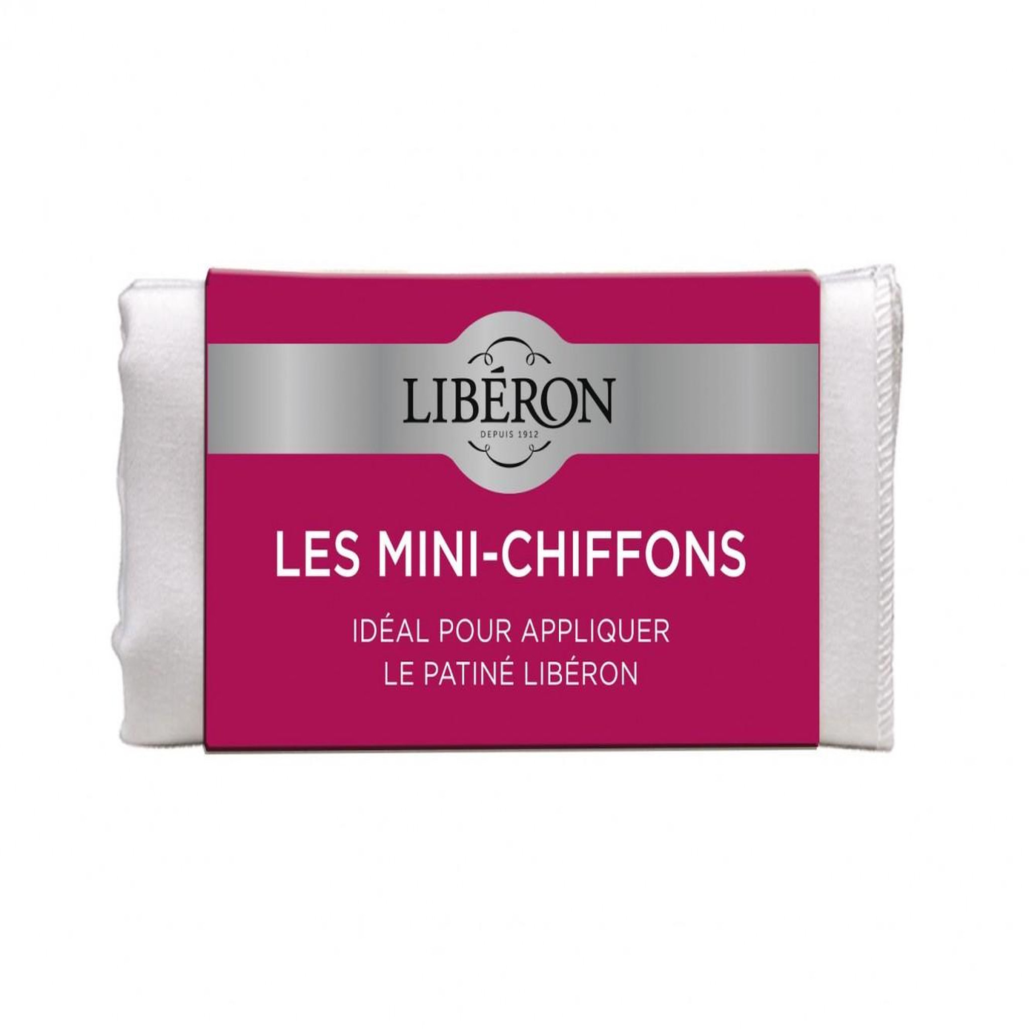 Liberon Lot de 6 minichiffons LIBERON