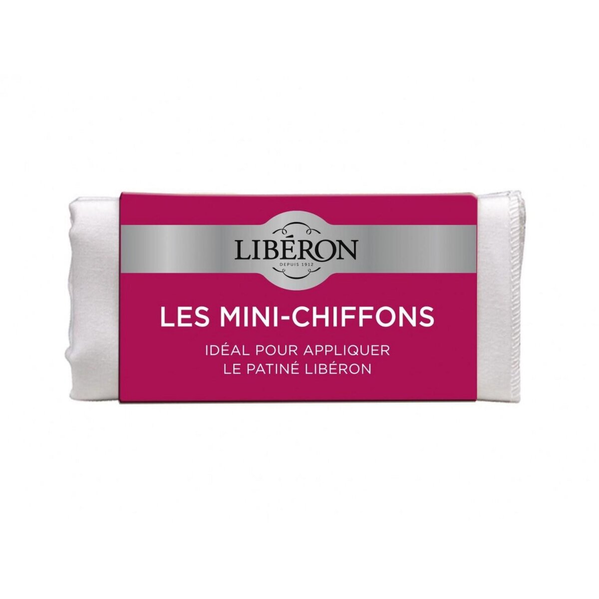 Liberon Lot de 6 minichiffons LIBERON