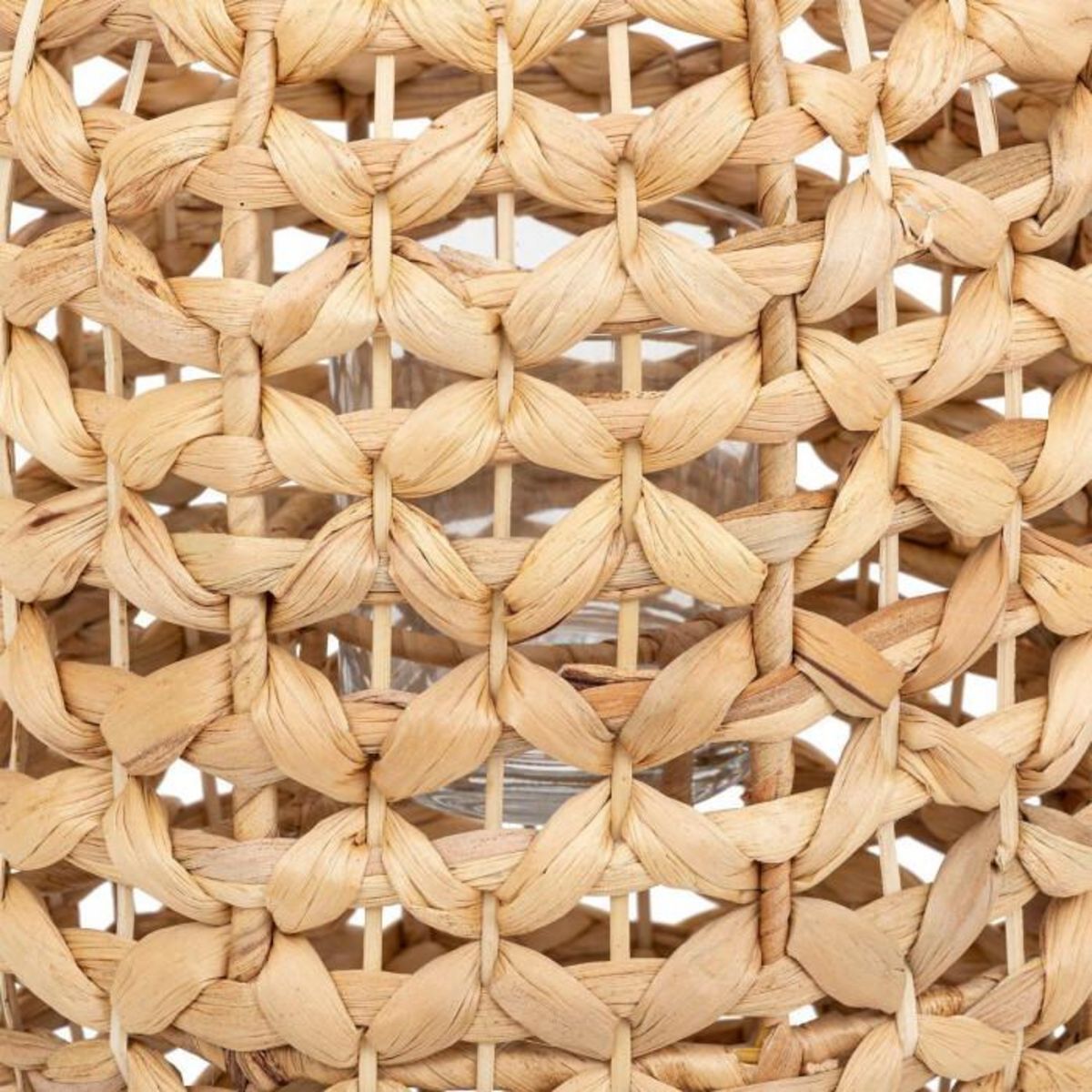 ATMOSPHERA Lanterne Déco en Jacinthe  Exotic Panama  47cm Beige