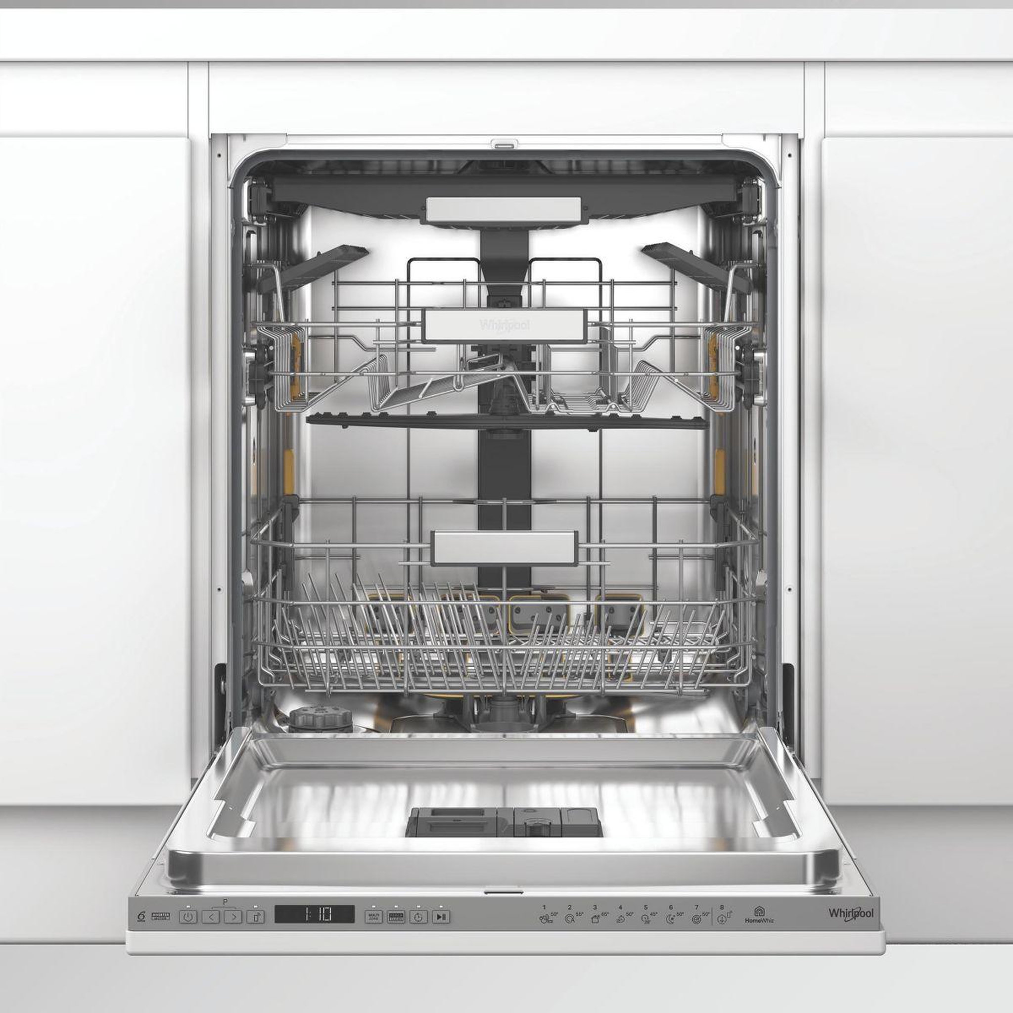 Voir la diapositive 3 : Whirlpool Lave vaisselle encastrable w0itp51w - powercleanpro - 6e sens - connecté