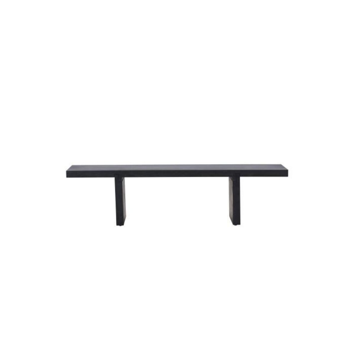 Paris Prix Table Basse en Bois  Yakunik  120cm Noir