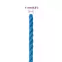 VIDAXL Corde de travail Bleu 6 mm 25 m Polypropylene