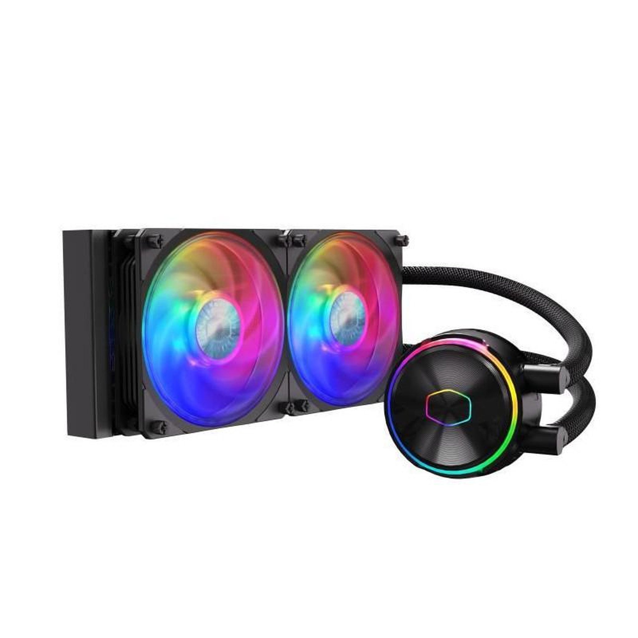 Voir la diapositive 2 : Cooler Master COOLER MASTER - PL240 Flux - Watercooling Haute Performance - ARGB GEN2 - READY LGA1700 - MLY-D24M-A23PZ-R1
