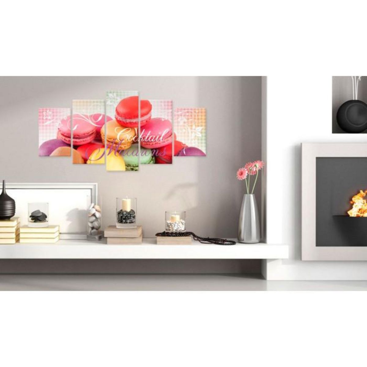 Paris Prix Tableau Imprimé  Sweet Macarons